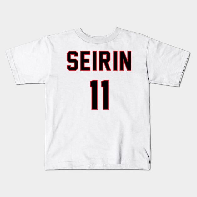 Tetsuya Kuroko Jersey Kids T-Shirt by KimKim